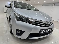 Toyota Corolla Altis 1.6L CVT Elegance LED Keyless 2016 Silver